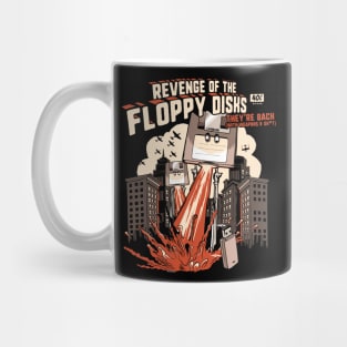 Revenge of the Floppy Disks Retro Tech Mug